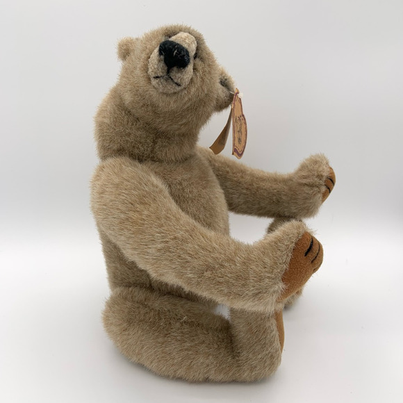 Heartfelt Collectibles George Bear Denise Purrington Rare Plush‎ Jointed Brown - Picture 7 of 12